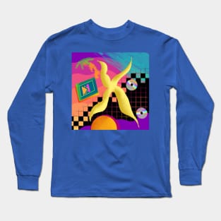 Vaporwave Aesthetic Long Sleeve T-Shirt